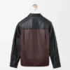 Nappa Kuzu Derisinden Üretilmiş Overshirt