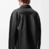Nappa Kuzu Derisinden Üretilmiş Overshirt