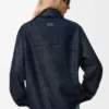 Nappa Kuzu Derisinden Üretilmiş Overshirt