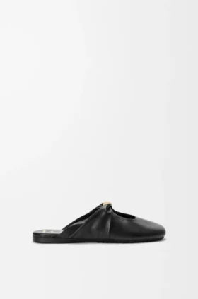 Nappa Kuzu Derisinden Yumuşak Pebble Mule