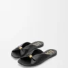 Nappa Kuzu Derisinden Yumuşak Pebble Slide Nappa Kuzu Derisinden Yumuşak Pebble Slide