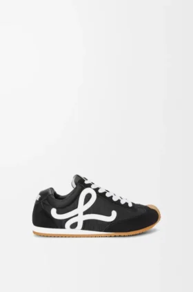 Naylon ve Süet Balet Runner 2.0