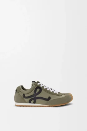 Naylon ve Süet Balet Runner 2.0