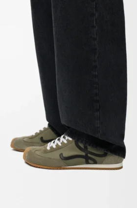 Naylon ve Süet Balet Runner 2.0