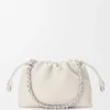 İnce Damarlı Dana Derisinden Orta Boy Flamenco Purse İnce Damarlı Dana Derisinden Orta Boy Flamenco Purse