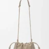 İnce Damarlı Dana Derisinden Orta Boy Flamenco Purse İnce Damarlı Dana Derisinden Orta Boy Flamenco Purse