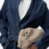 İnce Damarlı Dana Derisinden Orta Boy Flamenco Purse İnce Damarlı Dana Derisinden Orta Boy Flamenco Purse