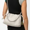 İnce Damarlı Dana Derisinden Orta Boy Flamenco Purse İnce Damarlı Dana Derisinden Orta Boy Flamenco Purse