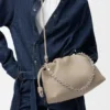 İnce Damarlı Dana Derisinden Orta Boy Flamenco Purse İnce Damarlı Dana Derisinden Orta Boy Flamenco Purse