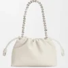 İnce Damarlı Dana Derisinden Orta Boy Flamenco Purse İnce Damarlı Dana Derisinden Orta Boy Flamenco Purse