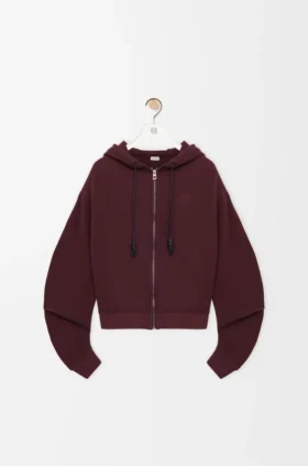 Pamuk ve Kaşmir Flamenco Kapüşonlu Sweatshirt Pamuk ve Kaşmir Flamenco Kapüşonlu Sweatshirt