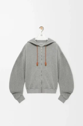 Pamuk ve Kaşmir Flamenco Kapüşonlu Sweatshirt Pamuk ve Kaşmir Flamenco Kapüşonlu Sweatshirt