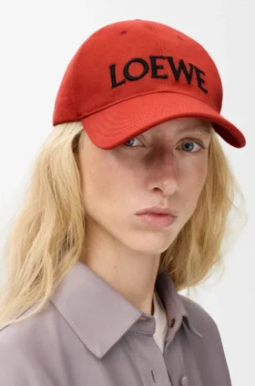 Pamuklu Kanvas Loewe Şapka Pamuklu Kanvas Loewe Şapka