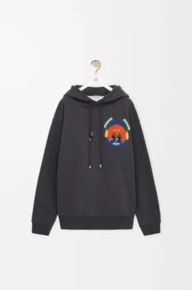 Pamuklu Kapüşonlu Sweatshirt