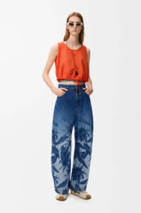 Denim Barrel Jeans