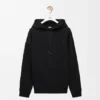 Pamuktan Rahat Kesim Kapüşonlu Sweatshirt