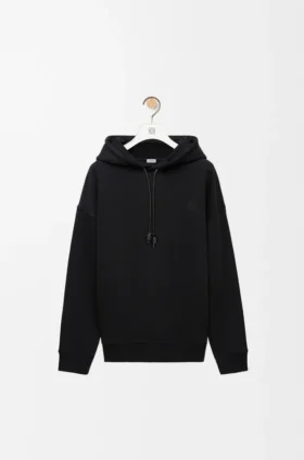 Pamuktan Rahat Kesim Kapüşonlu Sweatshirt