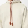 Pamuktan Rahat Kesim Kapüşonlu Sweatshirt