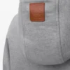 Pamuktan Rahat Kesim Kapüşonlu Sweatshirt