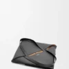 Parlak Dana Derisi XL Puzzle Fold Tote çantası Parlak Dana Derisi XL Puzzle Fold Tote çantası