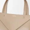 Parlak Dana Derisinden Mini Puzzle Fold Tote Parlak Dana Derisinden Mini Puzzle Fold Tote