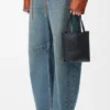 Parlak Dana Derisinden Mini Puzzle Fold Tote Parlak Dana Derisinden Mini Puzzle Fold Tote