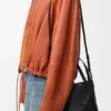 Parlak Dana Derisinden Mini Puzzle Fold Tote Parlak Dana Derisinden Mini Puzzle Fold Tote