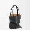 Parlak Dana Derisinden Mini Puzzle Fold Tote Parlak Dana Derisinden Mini Puzzle Fold Tote