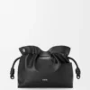 Parlak Dana Derisinden Panta Medium Flamenco Clutch Parlak Dana Derisinden Panta Medium Flamenco Clutch