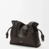 Parlak Dana Derisinden Panta Medium Flamenco Clutch Parlak Dana Derisinden Panta Medium Flamenco Clutch