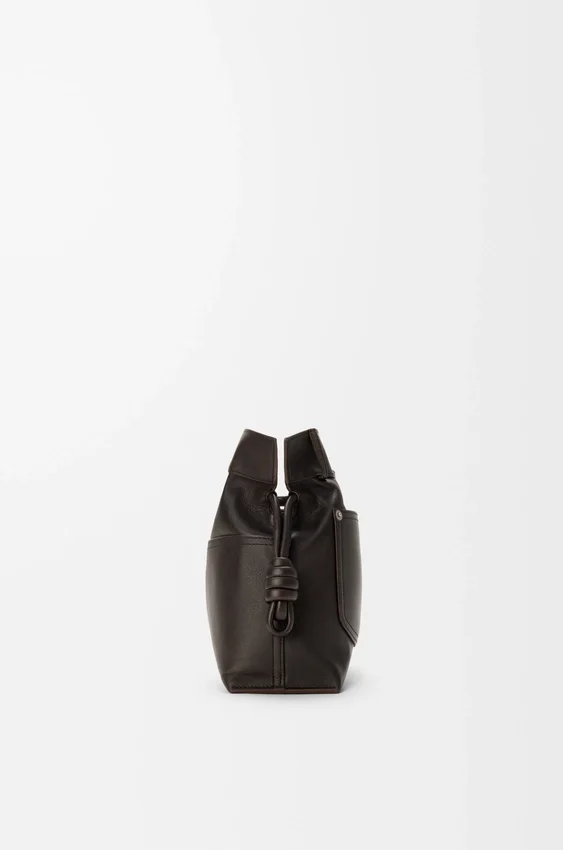 Parlak Dana Derisinden Panta Medium Flamenco Clutch Parlak Dana Derisinden Panta Medium Flamenco Clutch