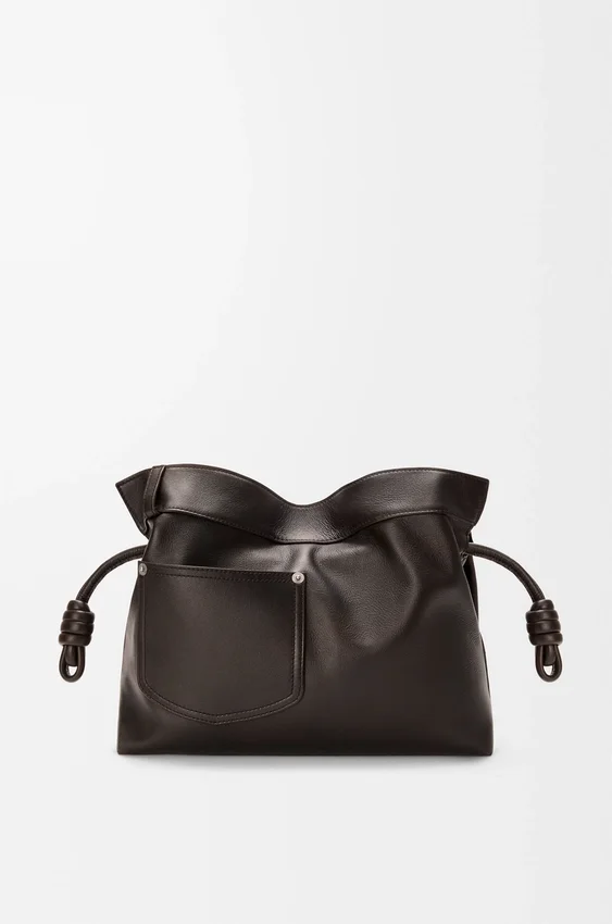 Parlak Dana Derisinden Panta Medium Flamenco Clutch Parlak Dana Derisinden Panta Medium Flamenco Clutch