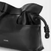 Parlak Dana Derisinden Panta Medium Flamenco Clutch Parlak Dana Derisinden Panta Medium Flamenco Clutch