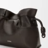 Parlak Dana Derisinden Panta Medium Flamenco Clutch Parlak Dana Derisinden Panta Medium Flamenco Clutch
