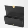 Parlak Nappa Dana Derisinden Pebble Continental Cüzdan Parlak Nappa Dana Derisinden Pebble Continental Cüzdan