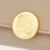 Parlak Nappa Dana Derisinden Pebble Continental Cüzdan Parlak Nappa Dana Derisinden Pebble Continental Cüzdan