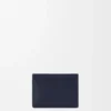 Pebble Desenli Dana Derisinden Anagram Düz Kartlık