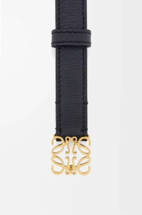 Pebble Desenli Dana Derisinden Anagram Kemer