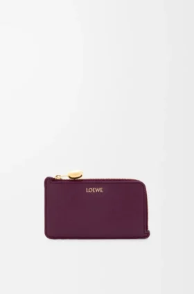 Pebble Desenli Dana Derisinden Pebble Bozuk Para Kartlık