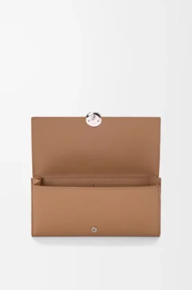 Pebble Desenli Dana Derisinden Pebble Continental Cüzdan
