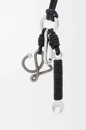 Pirinç ve Dana Derisinden Multi Tool Charm