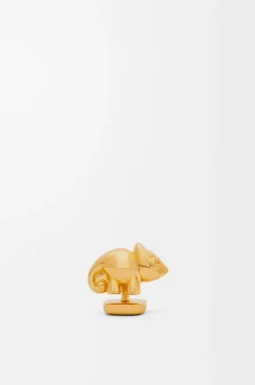 Pirinçten Chameleon iğnesi