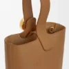 Pürüzsüz Dana Derisinden Mini Pebble Bucket Çanta
