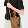 Pürüzsüz Dana Derisinden Mini Pebble Bucket Çanta