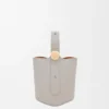 Pürüzsüz Dana Derisinden Mini Pebble Bucket Çanta
