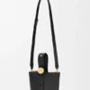 Pürüzsüz Dana Derisinden Mini Pebble Bucket Çanta