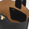 Pürüzsüz Dana Derisinden Mini Pebble Bucket Çanta