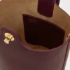 Pürüzsüz Dana Derisinden Mini Pebble Bucket Çanta