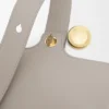 Pürüzsüz Dana Derisinden Mini Pebble Bucket Çanta