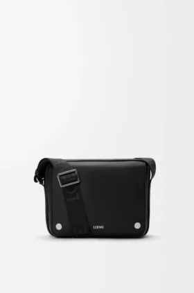 Pürüzsüz Dana Derisinden Orta Boy Pebble Postacı Çantası